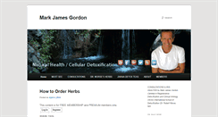 Desktop Screenshot of markjamesgordon.com